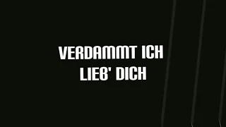 MIKE SINGER - VERDAMMT ICH LIEB' DICH (LYRICS VIDEO)