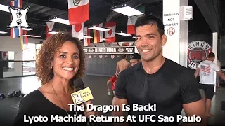 UFC's Lyoto Machida Trains At Kings, Reflects On Suspension Before Return Fight Against Brunson