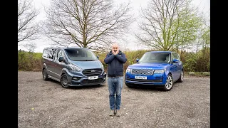 I sold the Range Rover and bought a Ford Transit Custom MS-RT!