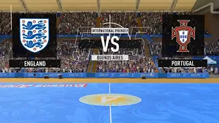 England VS Portugal | VOLTA Football | Futsal | 5V5 | FIFA 23 | Buenos Aires | PS4 | HD