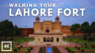 Exploring Lahore Fort | A Mesmerizing Walking Tour of Shahi Qila Lahore | 4K HDR