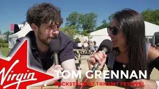 Tom Grennan backstage at TRNSMT Festival 2018