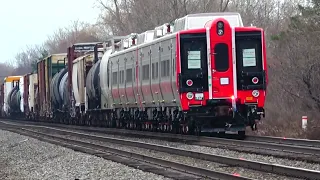 I Was Filming These New Transit Cars Then Bam!! R U Kidding Me! Chasing NS and CSX Train! + More!