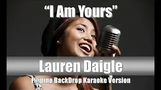 Lauren Daigle "I Am Yours" BackDrop Filipino Christian Karaoke