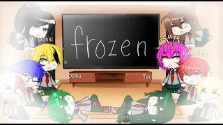 ❅Bnha react to Frozen❅ || Part 1 || BNHA/MHA || (1/?)