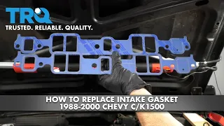 How to Replace Intake Gasket Chevy C/K1500 1988-2000