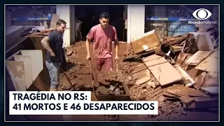 Tragédia no RS: 41 mortos e 46 desaparecidos | Jornal da Band