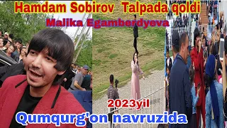 #Hamdam Sobirov va #Malika Egamberdyeva  Qumqurg'onda #Navruz