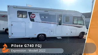 Pilote G740FGJ - 2022🦊Fully integrated for 4 people🦊Galaxy Class