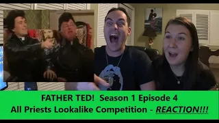 Americans React | The All Priests Lookalike Competition | FATHER TED | S1 EP4 | REACTION