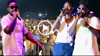 Levixone & Ray G give a brotherhood performance at Ray G Concert at Cricket Oval, Levixone prayerful