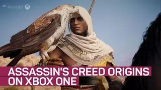 Here is Assassin's Creed Origins running on Xbox One X