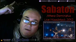 Sabaton - Reaction - Attero Dominatus LIVE - AWESOME First Time Hearing!