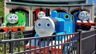 Thomas Town at Kennywood Full Tour With Train Ride and Gift Shop + Kiddietown Vlog