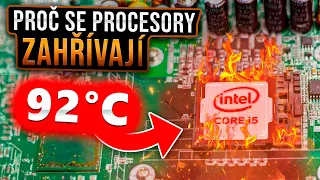 Proč se procesory zahřívají?
