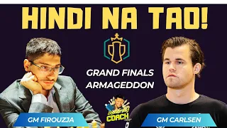 IBANG KLASE MAGPLANO SI MAGNUS! Firouzja vs Carlsen! GRAND FINALS Julius Baer Cup 2023 Arma