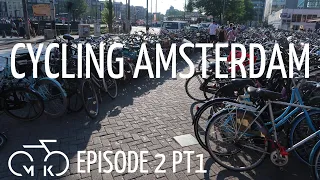 Cycling the Rhine ○ Ep2 | AMSTERDAM... @monteandkomodo Eurovelo 15