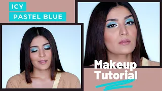Pastel Icy Blue Eyes On Indian Skin | Makeup Tutorial | Shreya Jain