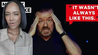 FIRST TIME REACTING TO | RICKY GERVAIS "WASN'T BORN IN THE RIGHT PLACE" REACTION