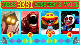 Guess Monster Voice Spider House Head, Train Eater, McQueen Eater, Spider Thomas Coffin Dance