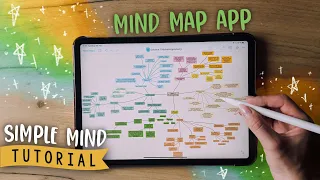 MINDMAP APP TUTORIAL - Mindmap mit dem IPAD (SimpleMind) // JustSayEleanor (Uni Zusammenfassung)