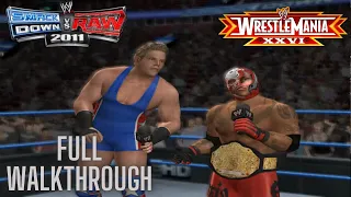 Rey Mysterio's Road to Wrestlemania [WWE Smackdown vs Raw 2011] [Full Walkthrough] (PS2) (1080p)