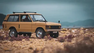 1/10 Scale RC Car Range Rover Classic  Sandy Beach Run