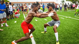 THE BEST ATHLETES IN FLORIDA WENT CRAZY DURING 1ON1'S!! (WINNER GETS $1000)