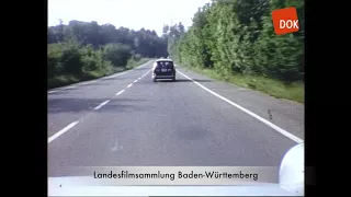 Autofahrt nach Stuttgart 1968
