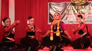 Ayyappa charitham dance performance by Sreeragam kalamandir ll omalloor rakthakanta Swami temple