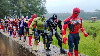 HULK VS SPIDER-MAN 3, VENOM, IRON MAN VS THANOS VS AVENGERS 2, ANT-MAN VS WAR MACHINE, THOR.