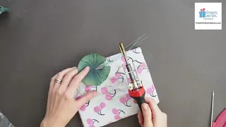 video for SILK WATER LILY FLOWER tutorial