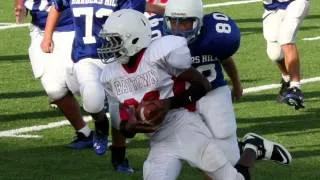 Barbers Hill Eagles vs Baytown Goslins 10/1/2013 Middle School Football