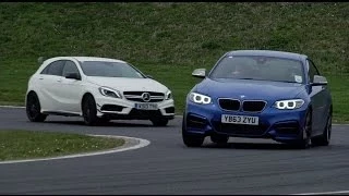 Mercedes A45 AMG vs. BMW M235i - which is the best driver's car?