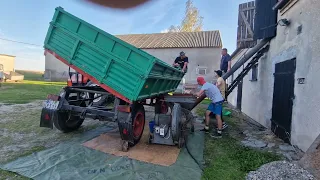 Friends farm in poland ,harvesting time in 13/08/2023