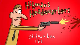 Hitmans Headquarters | Cartoon Box 178 | by FRAME ORDER | Assassin cartoon