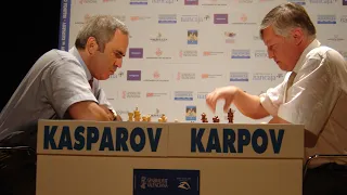 Anatoly Karpov vs Garry Kasparov | Interpolis 15th, 1991 #chess #chessgame