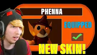 KreekCraft unlocks new SECRET “PHENNA” skin | ROBLOX PIGGY BOOK 2 CHAPTER 10!