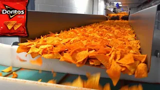 COMO se HACEN los DORITOS con queso en las FÁBRICAS🧀| ASÍ se HACEN los NACHOS