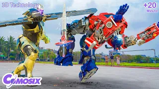 Optimus vs Thanos Battle Highlights - The Final Battle - Fantasy Action 4K ULTRA HD