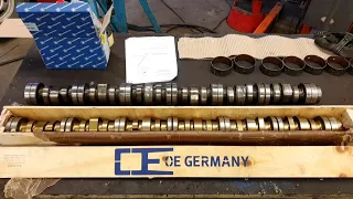 Замена распредвала SCANIA 4 seria Camshaft Replacement