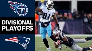 Titans vs. Patriots | NFL Divisional Round Game Highlights