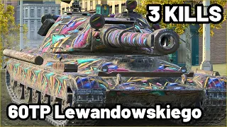 60TP Lewandowskiego | 7.6K DAMAGE | 3 KILLS | WOT Blitz Pro Replays