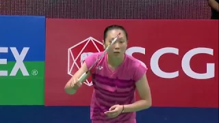 SCG Thailand Open 2017 | Badminton SF M2-WS | Ratchanok Intanon vs Zhang Beiwen