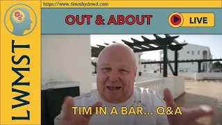 TIM IN A BAR... Q&A #tenerife