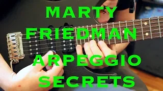 How to play Marty Friedman style sliding arpeggios! Weekend Wankshop 178