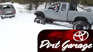 Toyotas Snow Wheeling (Pickup - 4Runner - Hilux Surf)