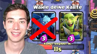 Nur SPAM Karten! | Angebote kaufen und Auswahl Herausforderung | Clash Royale deutsch