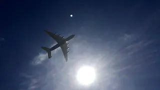 Ан-225 Мрія взлёт и проход Киев (GML) 4.06.2021 | An-225 Mriya flight