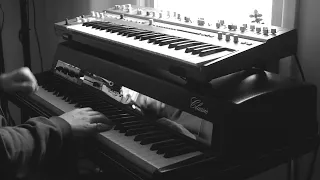 Early morning improv session 02 // Super 6 and Vintage Vibe piano